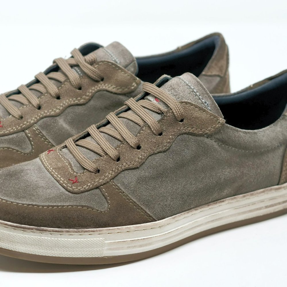 MAX STANCO OXFORD SAND HANDCRAFTED SNEAKERS